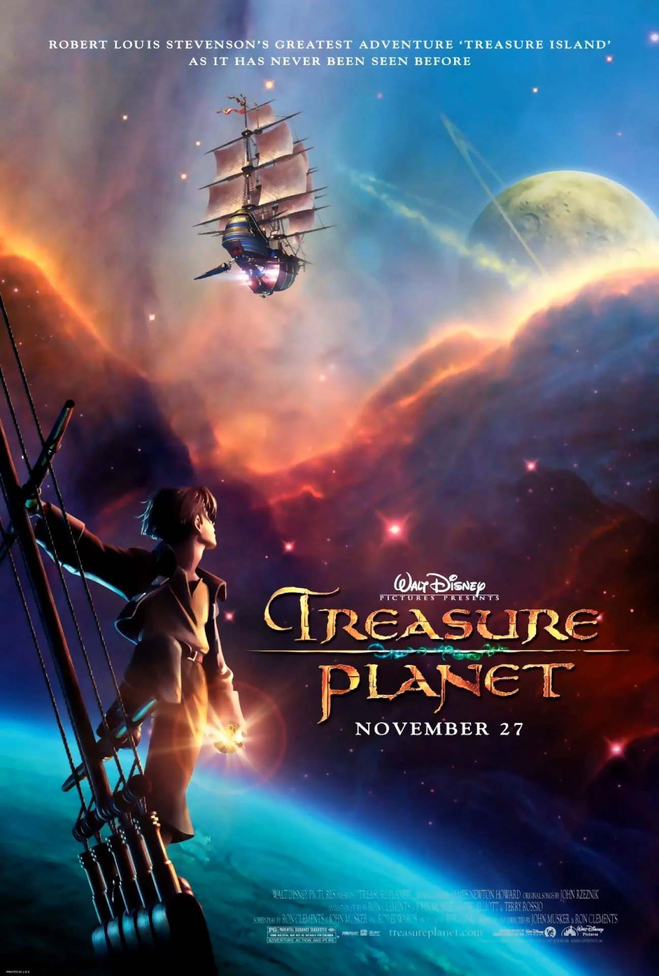 دانلود انیمیشن سیاره گنج Treasure Planet 2002