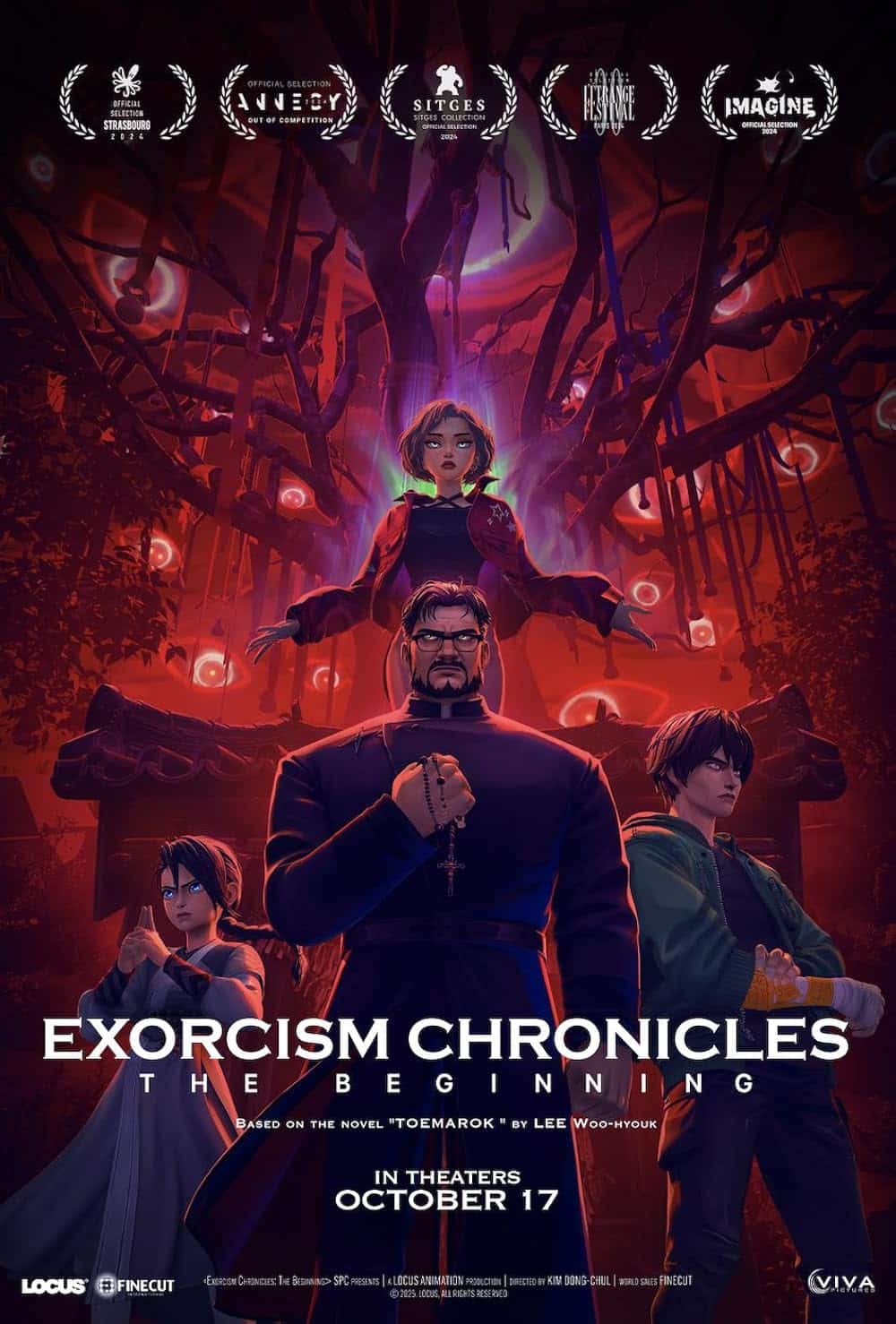 دانلود انیمیشن وقایع نگاری جن گیری: آغاز Exorcism Chronicles: The Beginning 2024
