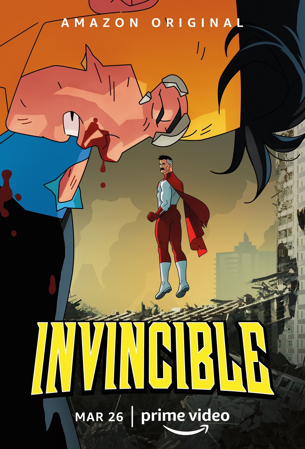 دانلود انیمیشن شکست ناپذیر Invincible 2021