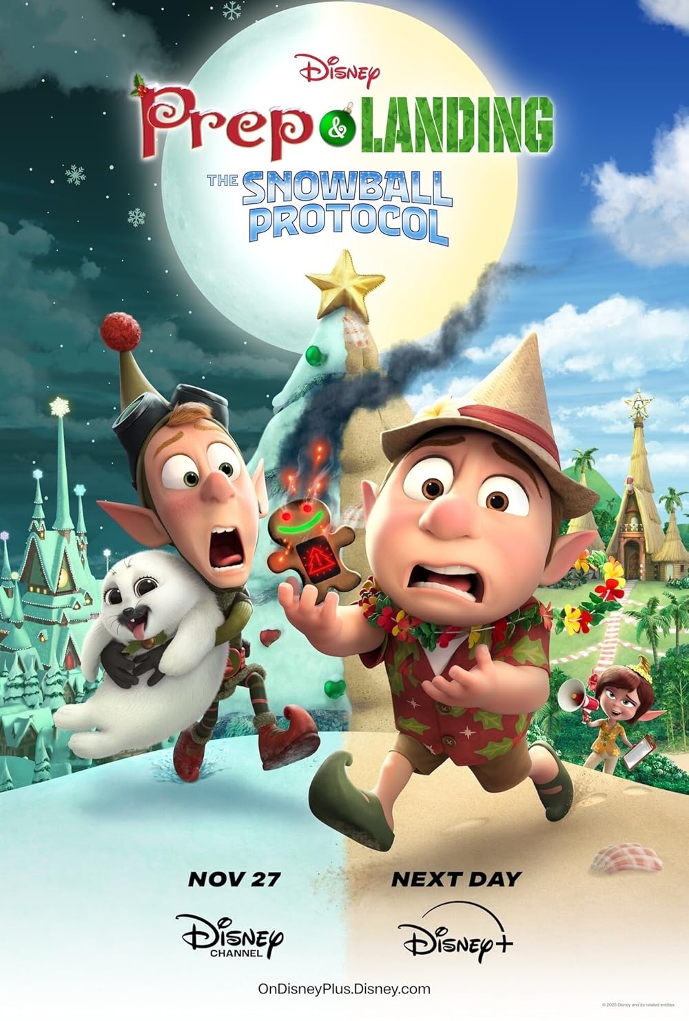 دانلود انیمیشن فراز و فرود: پروتکل گلوله برفی Prep & Landing: The Snowball Protocol 2025