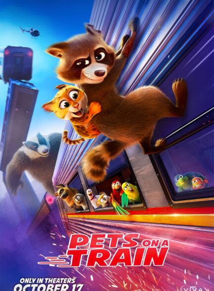 دانلود انیمیشن حیوانات خانگی در قطار Pets on a Train 2025