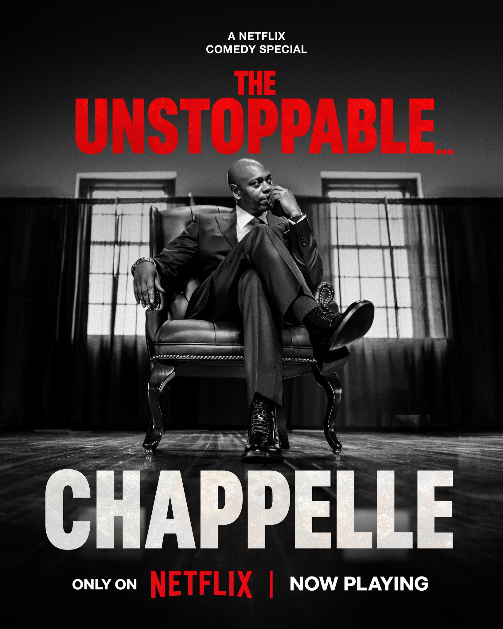 دانلود استندآپ دیو چپل: توقف‌ ناپذیر Dave Chappelle: The Unstoppable 2025
