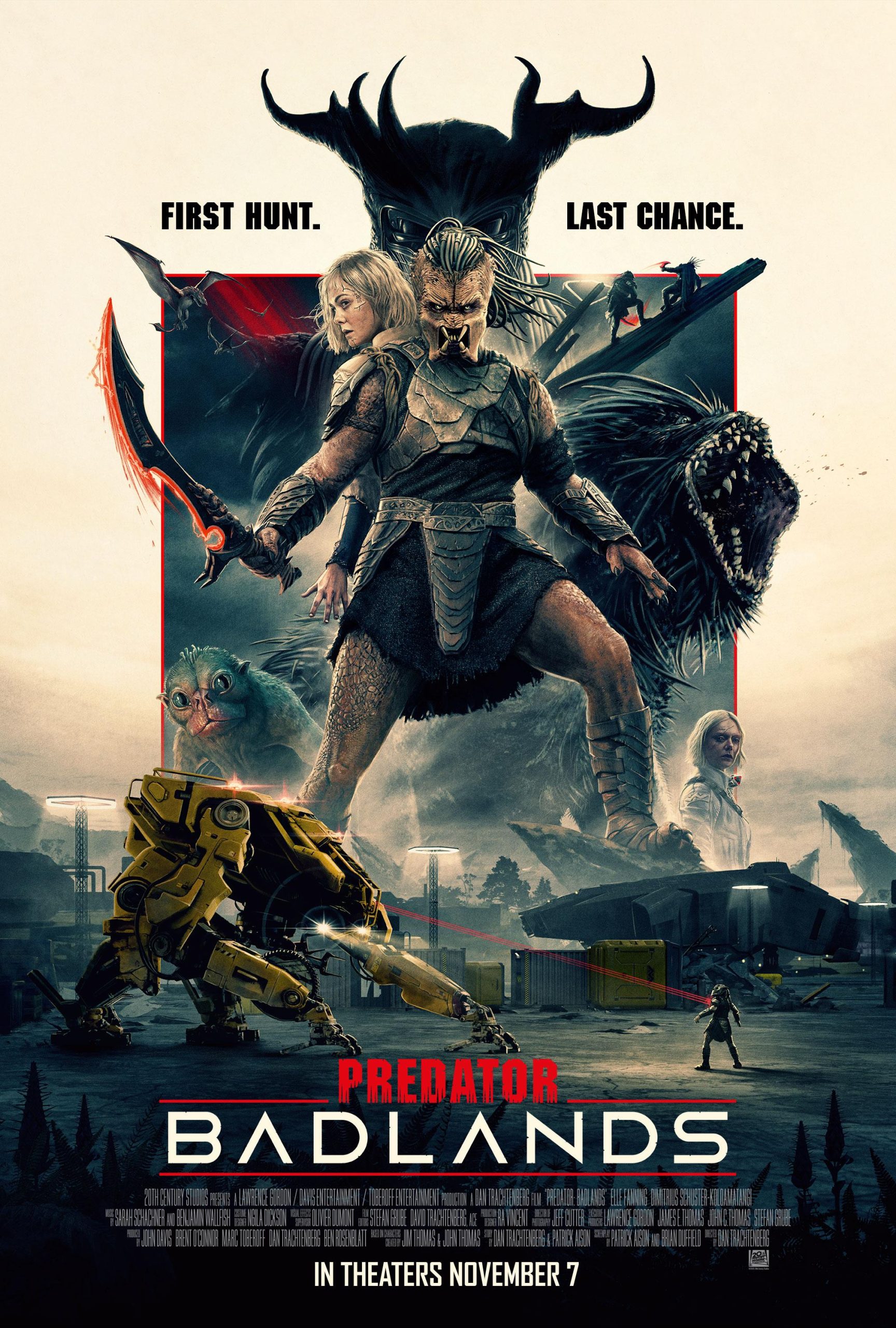 دانلود فیلم غارتگر: سرزمین‌ های خطرناک Predator: Badlands 2025