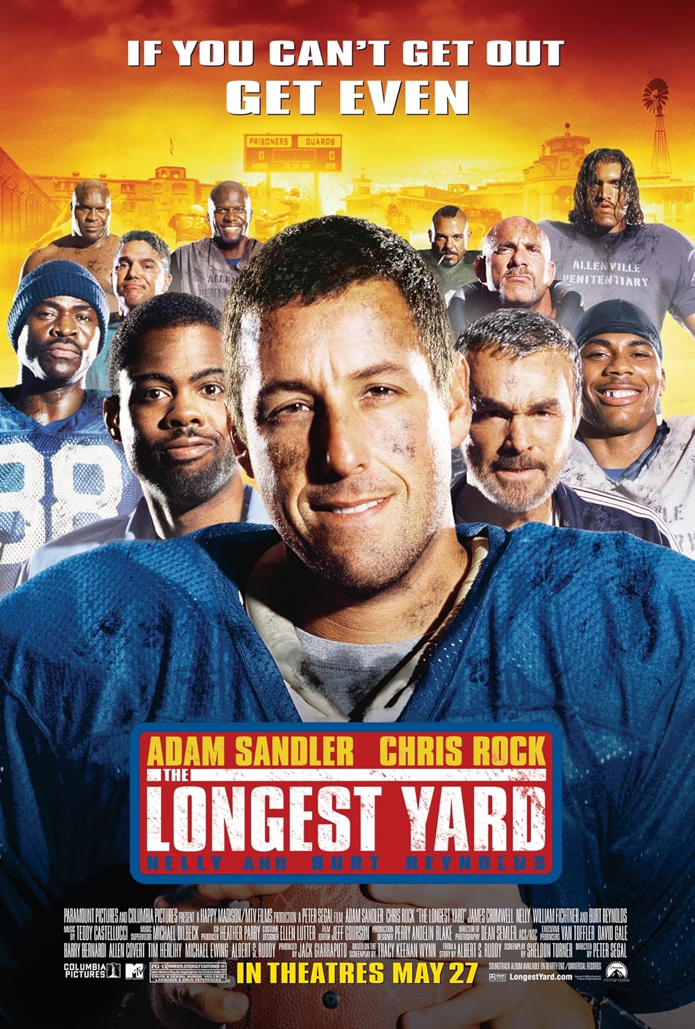 دانلود فیلم طولانی ترین حیاط The Longest Yard 2005