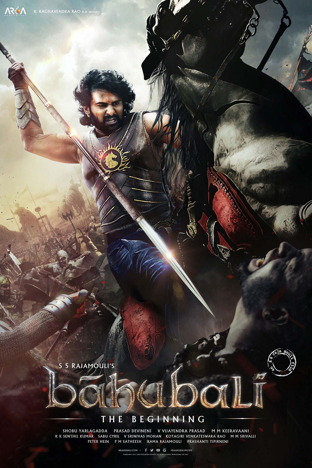 دانلود فیلم هندی آغاز باهوبالی Baahubali: The Beginning 2015