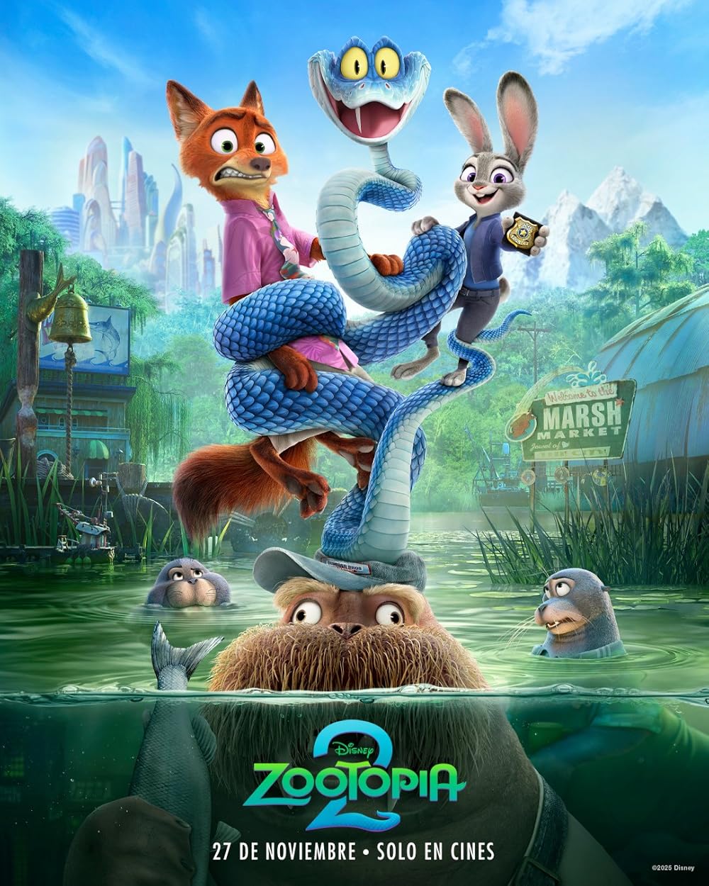 دانلود انیمیشن زوتوپیا 2 Zootopia 2 2025