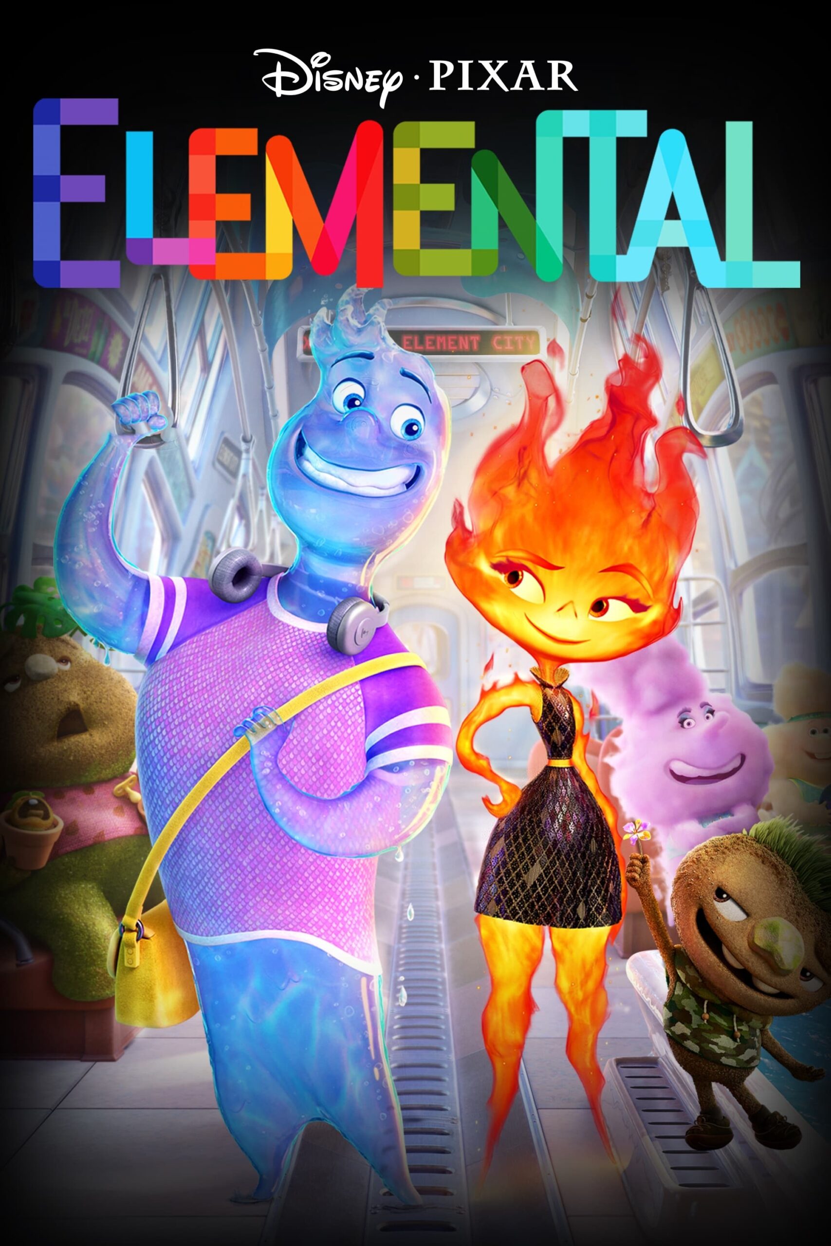 دانلود انیمیشن المنتال Elemental 2023