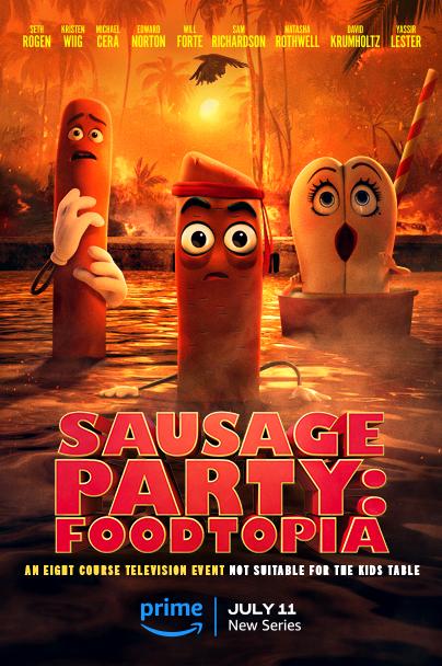 دانلود انیمیشن سوسیس پارتی: فودتوپیا Sausage Party: Foodtopia 2024