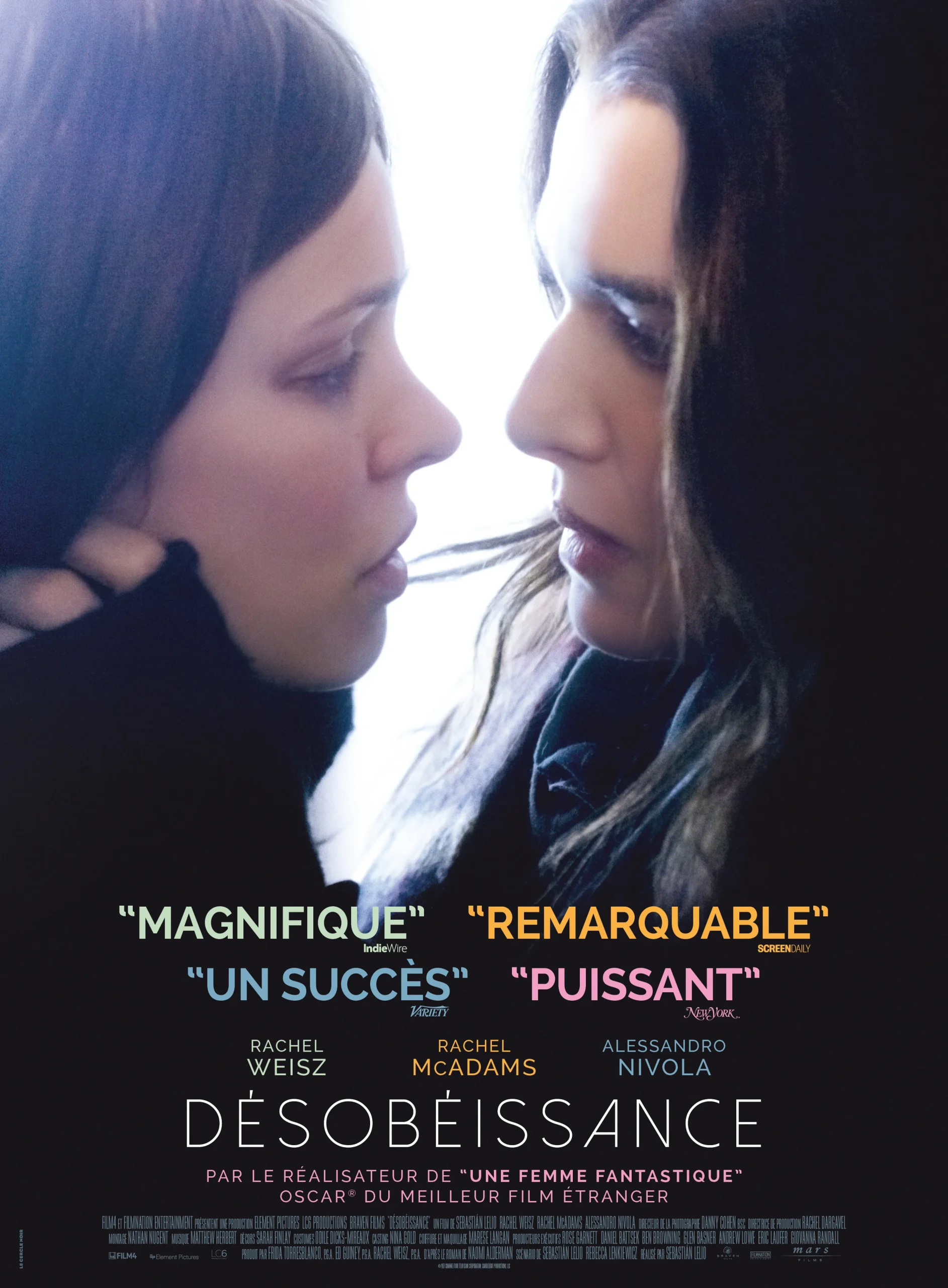 دانلود فیلم نافرمانی Disobedience 2017