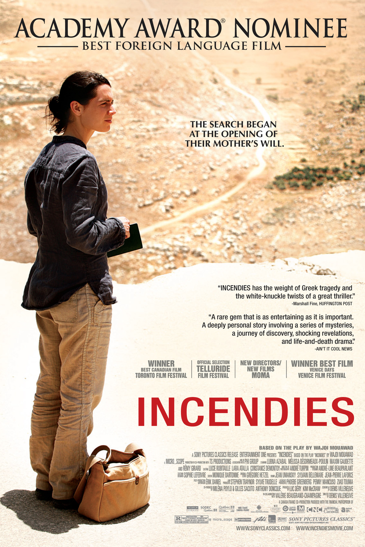 دانلود فیلم ویران شده Incendies 2010