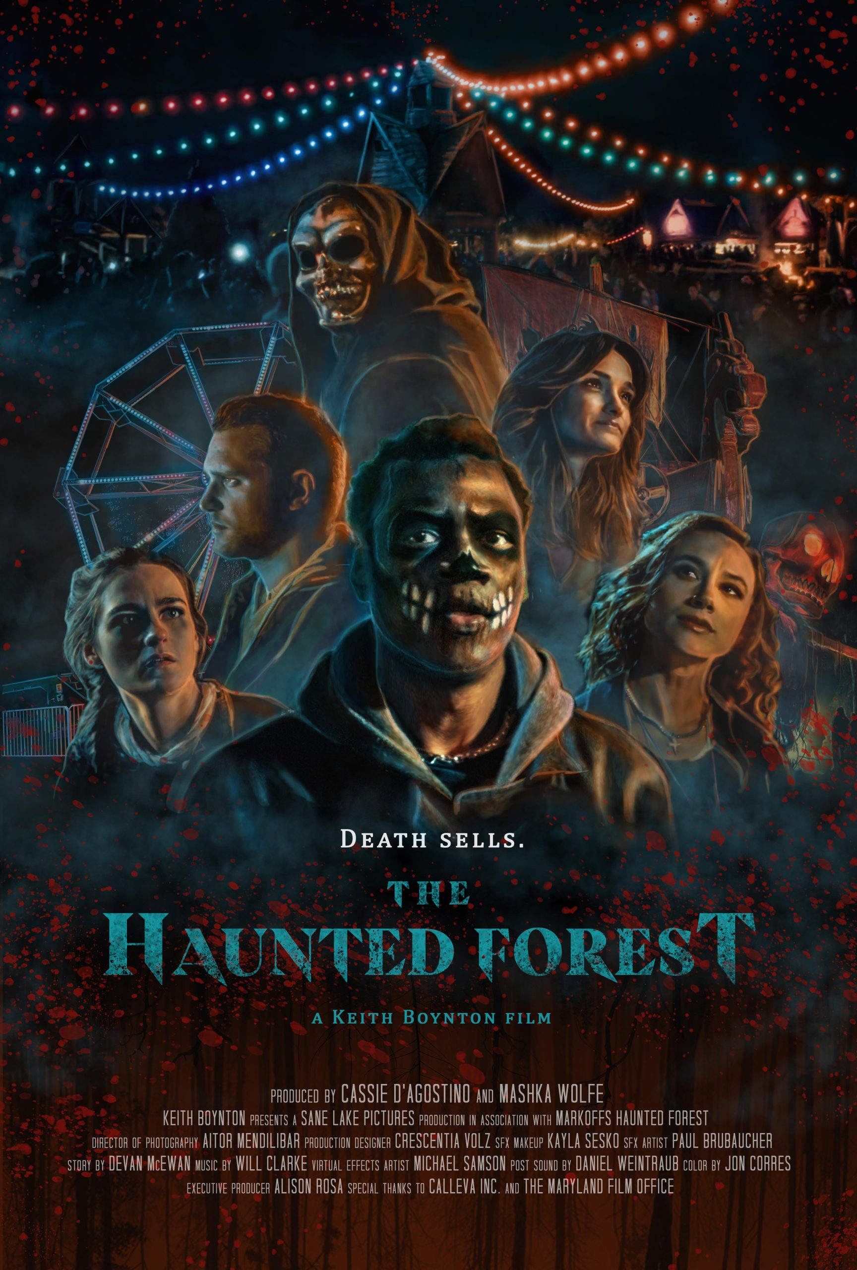دانلود فیلم جنگل تسخیر شده The Haunted Forest 2025