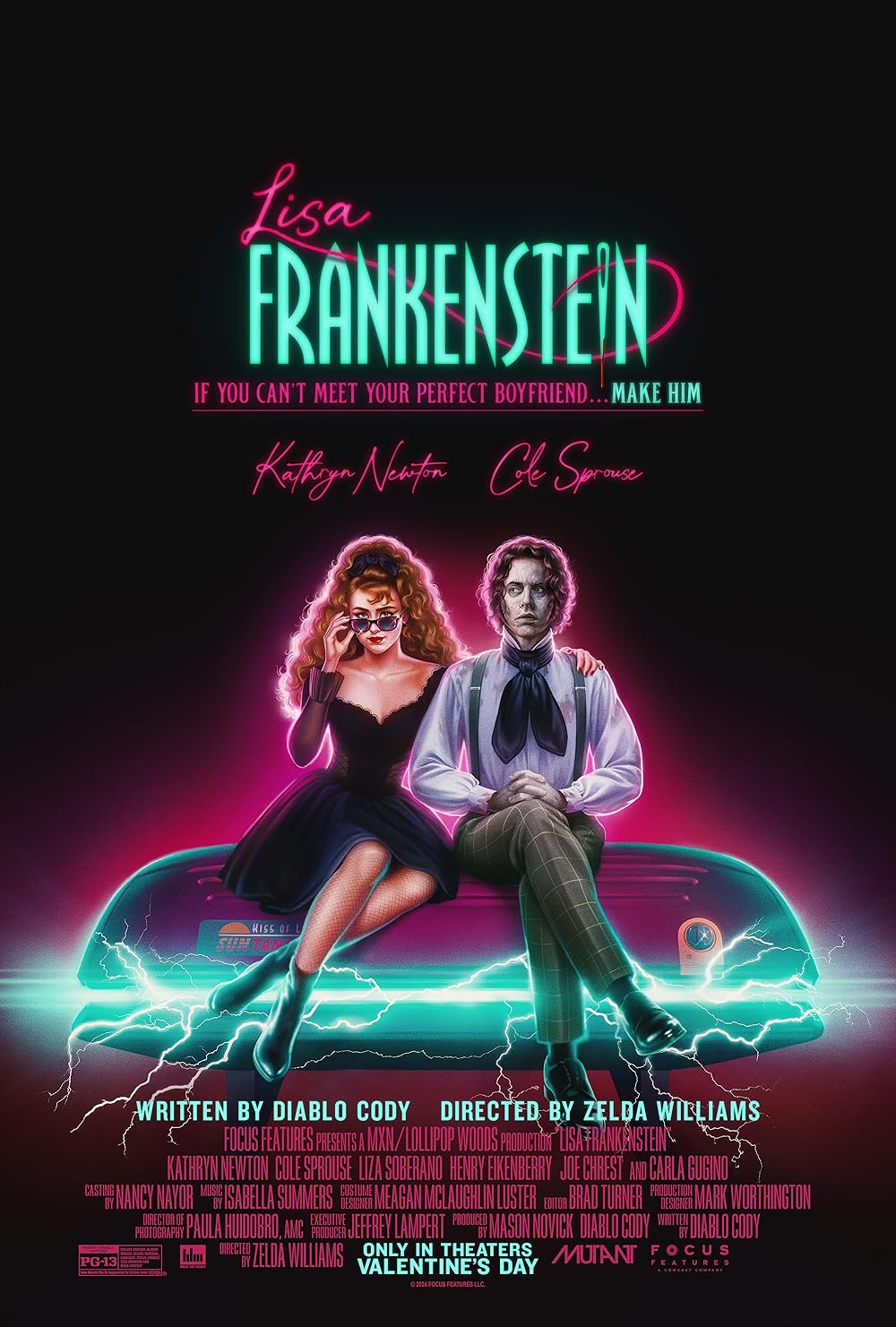 دانلود فیلم لیزا فرانکشتاین Lisa Frankenstein 2024