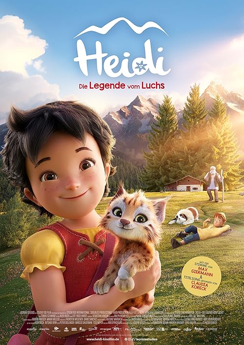 دانلود انیمیشن هایدی: افسانه سیاه‌گوش Heidi – Die Legende vom Luchs 2025