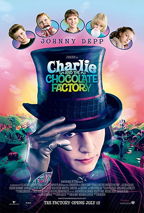 دانلود فیلم چارلی و کارخانه شکلات سازی Charlie and the Chocolate Factory 2005