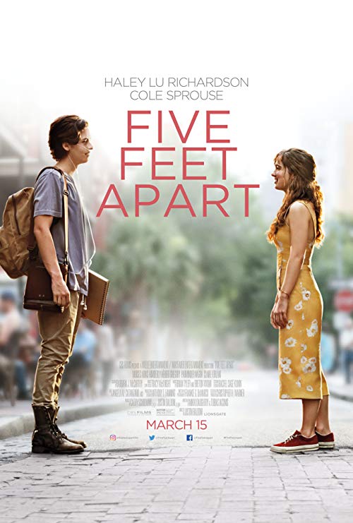 دانلود فیلم پنج فوت جدا Five Feet Apart 2019