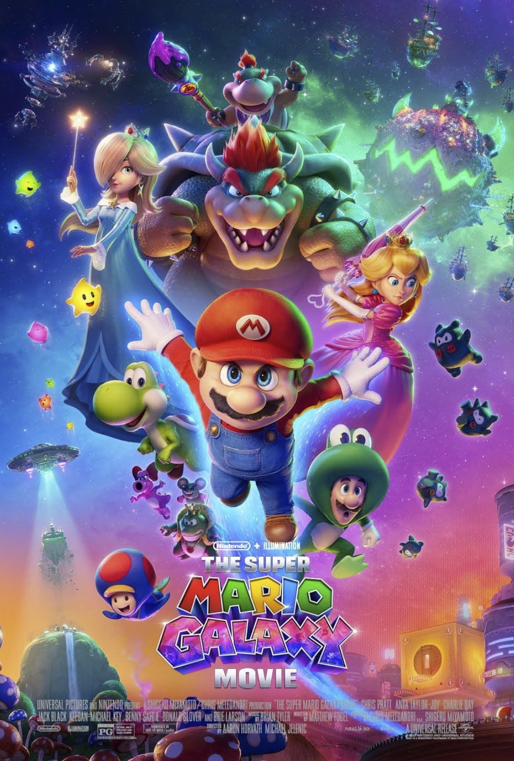 دانلود انیمیشن سوپر ماریو کهکشان The Super Mario Galaxy Movie 2026 The Super Mario Galaxy Movie 2026