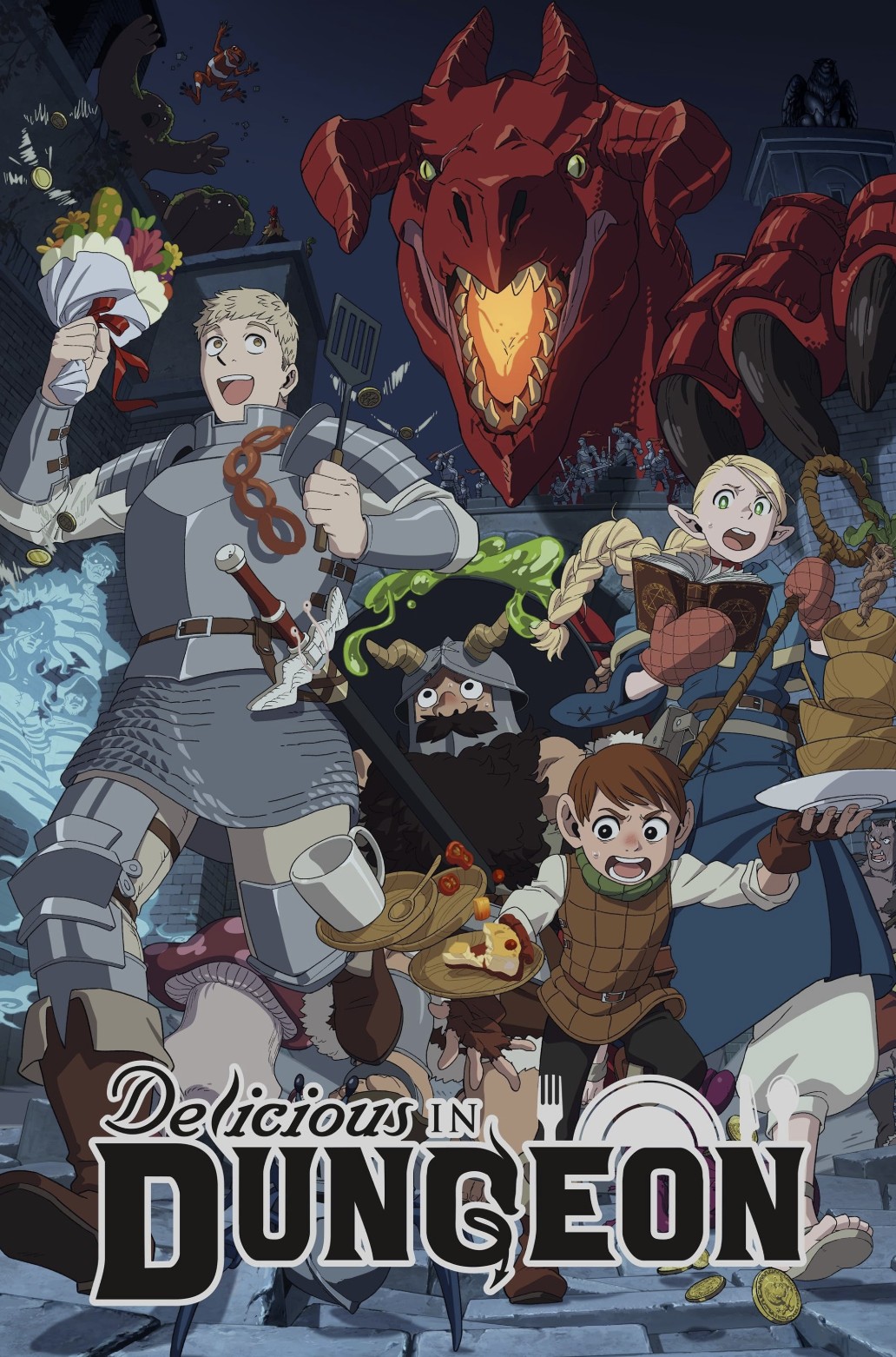 دانلود انیمه خوشمزگی در سیاه‌چال Delicious in Dungeon 2023 دانلود انیمه خوشمزگی در سیاه‌چال Delicious In Dungeon 2023