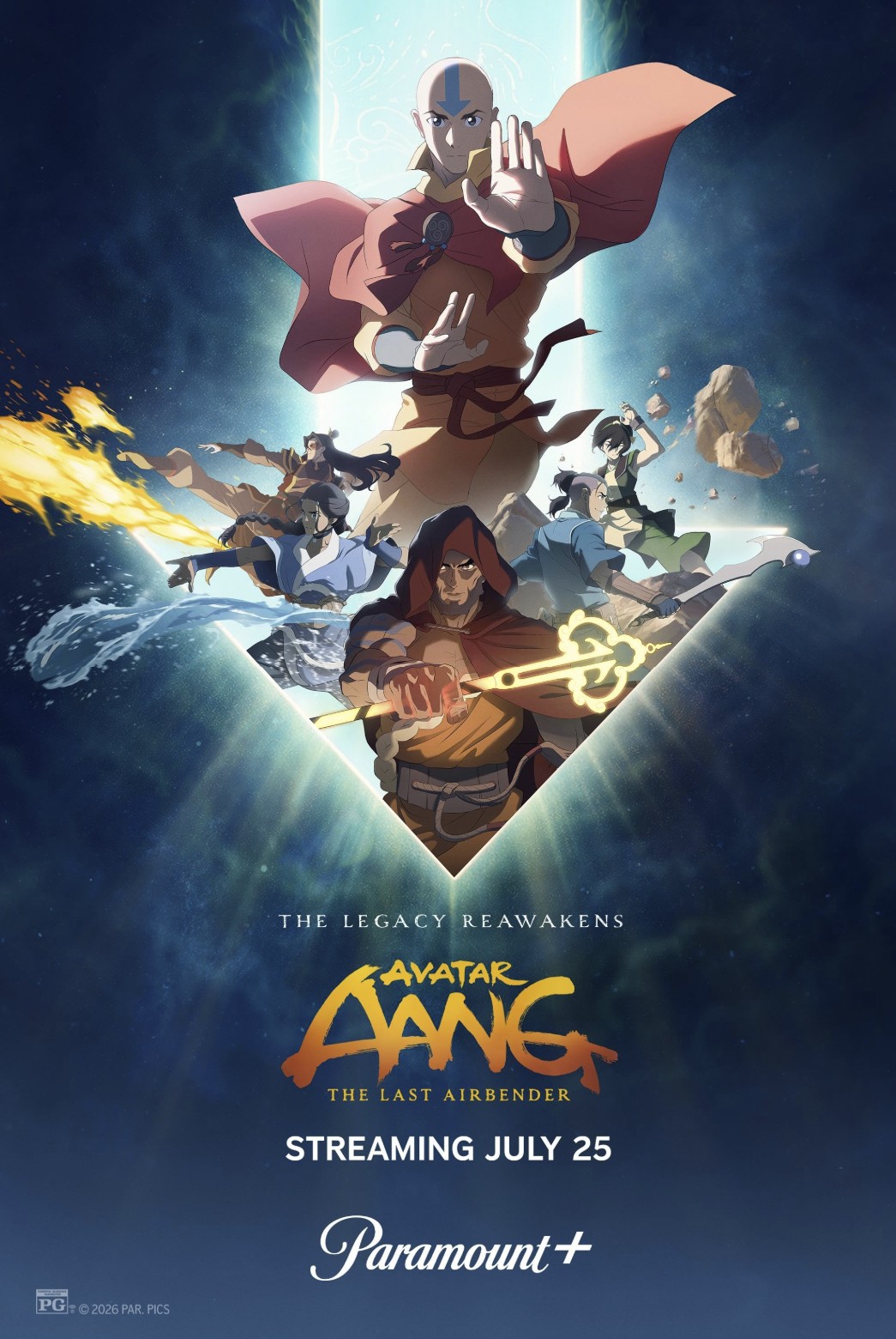 دانلود انیمیشن آواتار : افسانه آنگ: آخرین بادافزار The Legend of Aang: The Last Airbender 2026