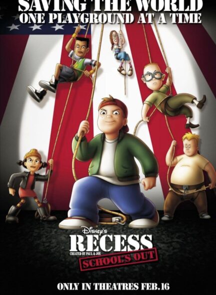 دانلود انیمیشن تعطیلات: مدرسه تمام شدRecess: School’s Out 2001