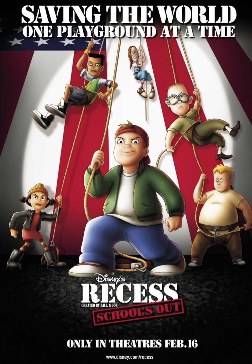 دانلود انیمیشن تعطیلات: مدرسه تمام شدRecess: School’s Out 2001