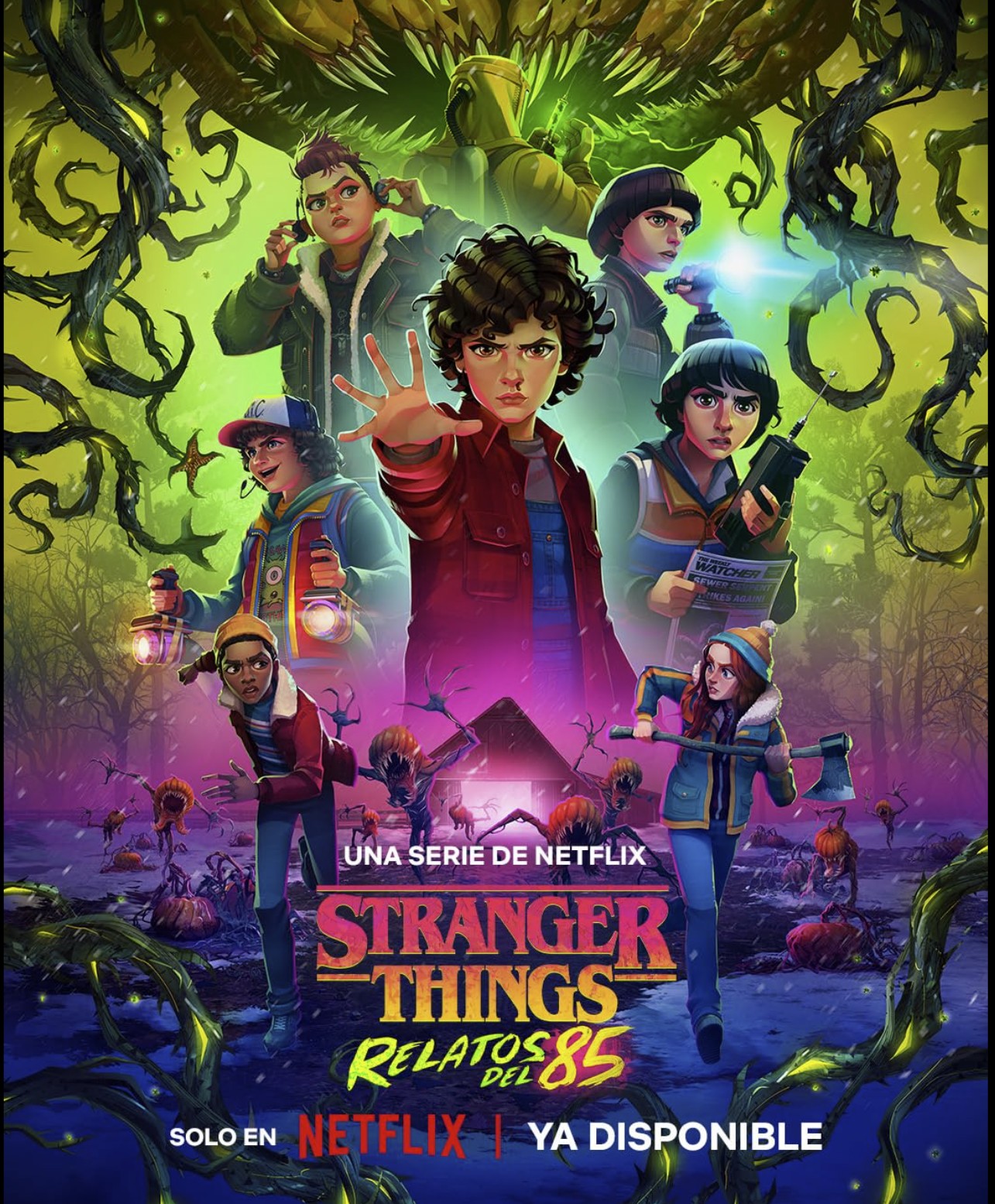 دانلود انیمیشن چیزهای عجیب: داستان هایی از 85 2026 Stranger Things: Tales from ’85