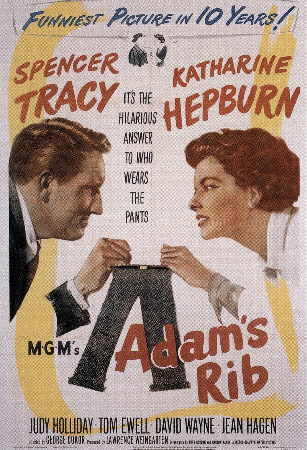 دانلود فیلم دنده آدام Adam’s Rib 1949 دانلود فیلم دنده آدام Adams Rib 1949