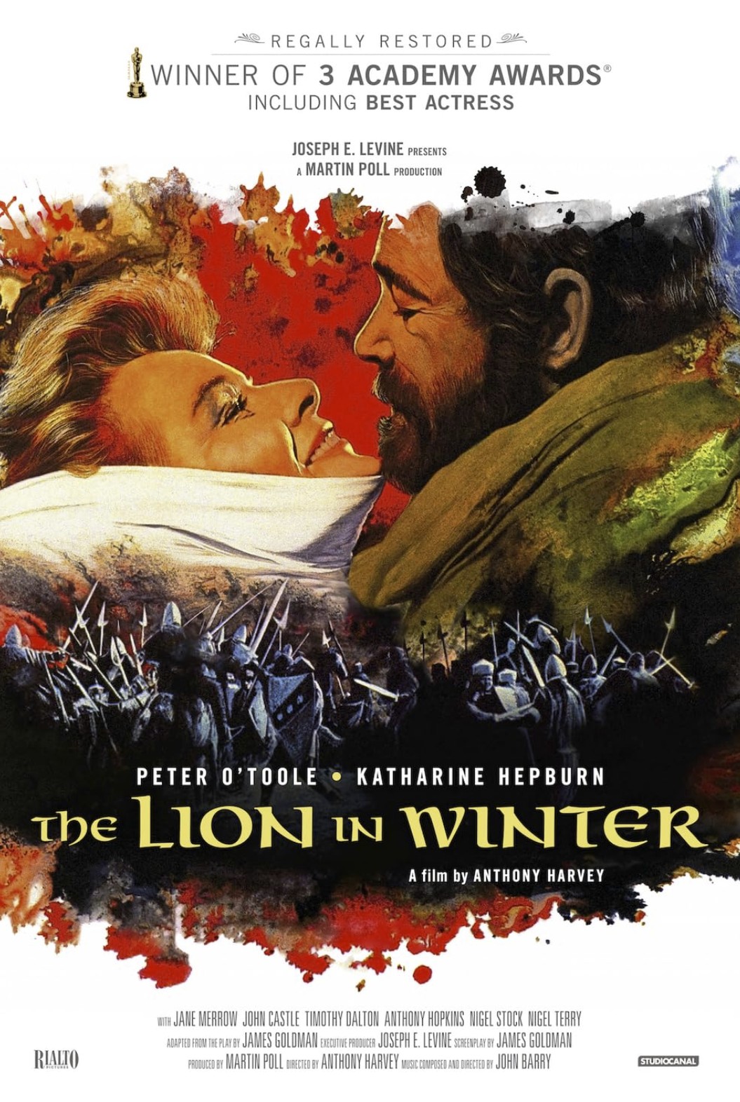 دانلود فیلم شیر در زمستان The Lion in Winter 1968