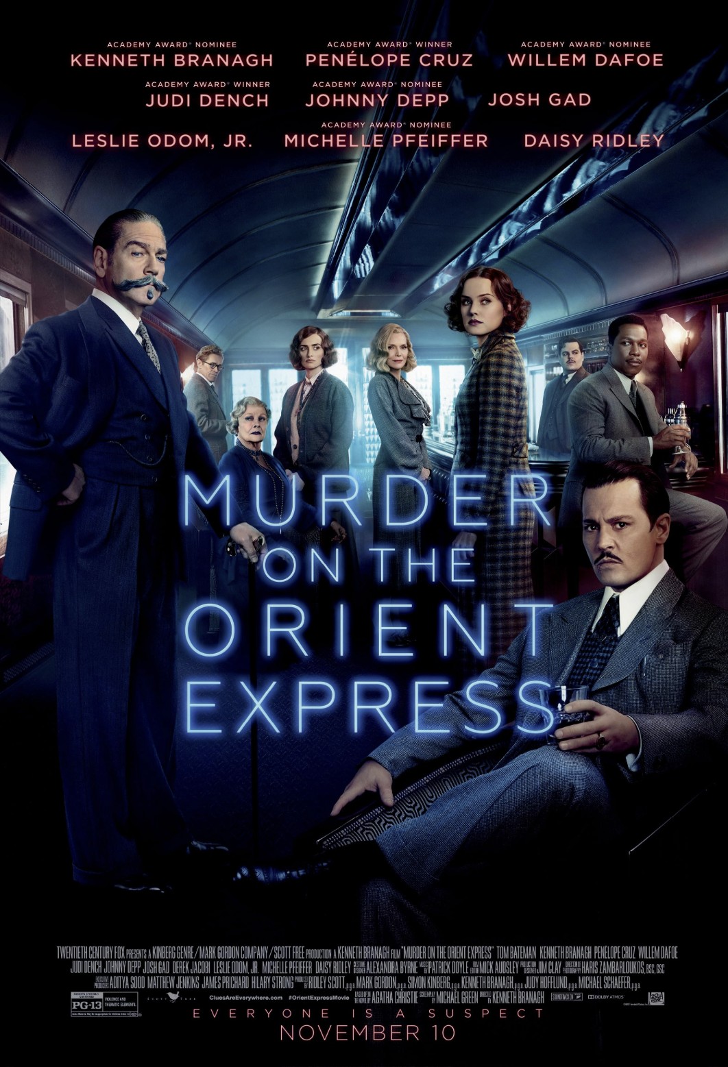 دانلود فیلم قتل در قطار سریع السیر Murder on the Orient Express 2017 دانلود فیلم قتل در قطار سریع السیر Murder On The Orient Express 2017