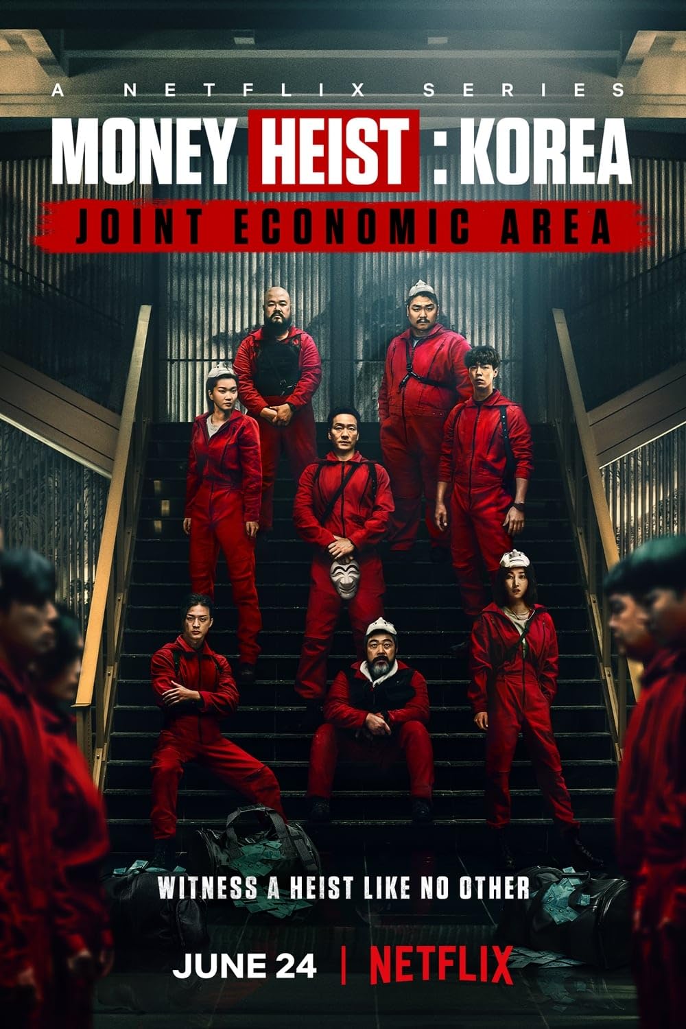 دانلود سریال کره ای سرقت پول: منطقه اقتصادی مشترک 2022 Money Heist: Korea – Joint Economic Area