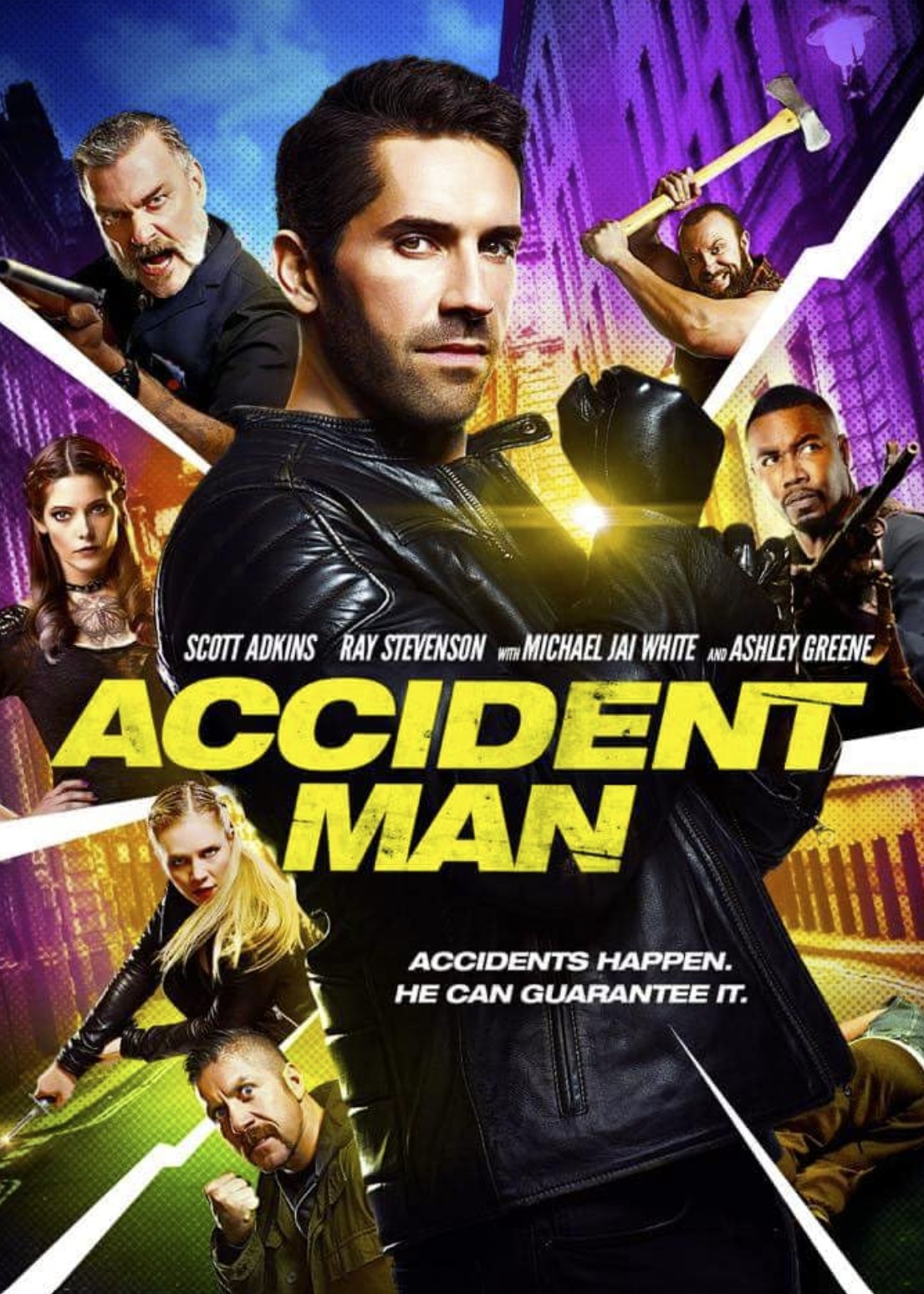 دانلود فیلم مرد حادثه‌آفرین Accident Man 2018