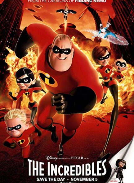 دانلود انیمیشن شگفت‌انگیزان The Incredibles 2004