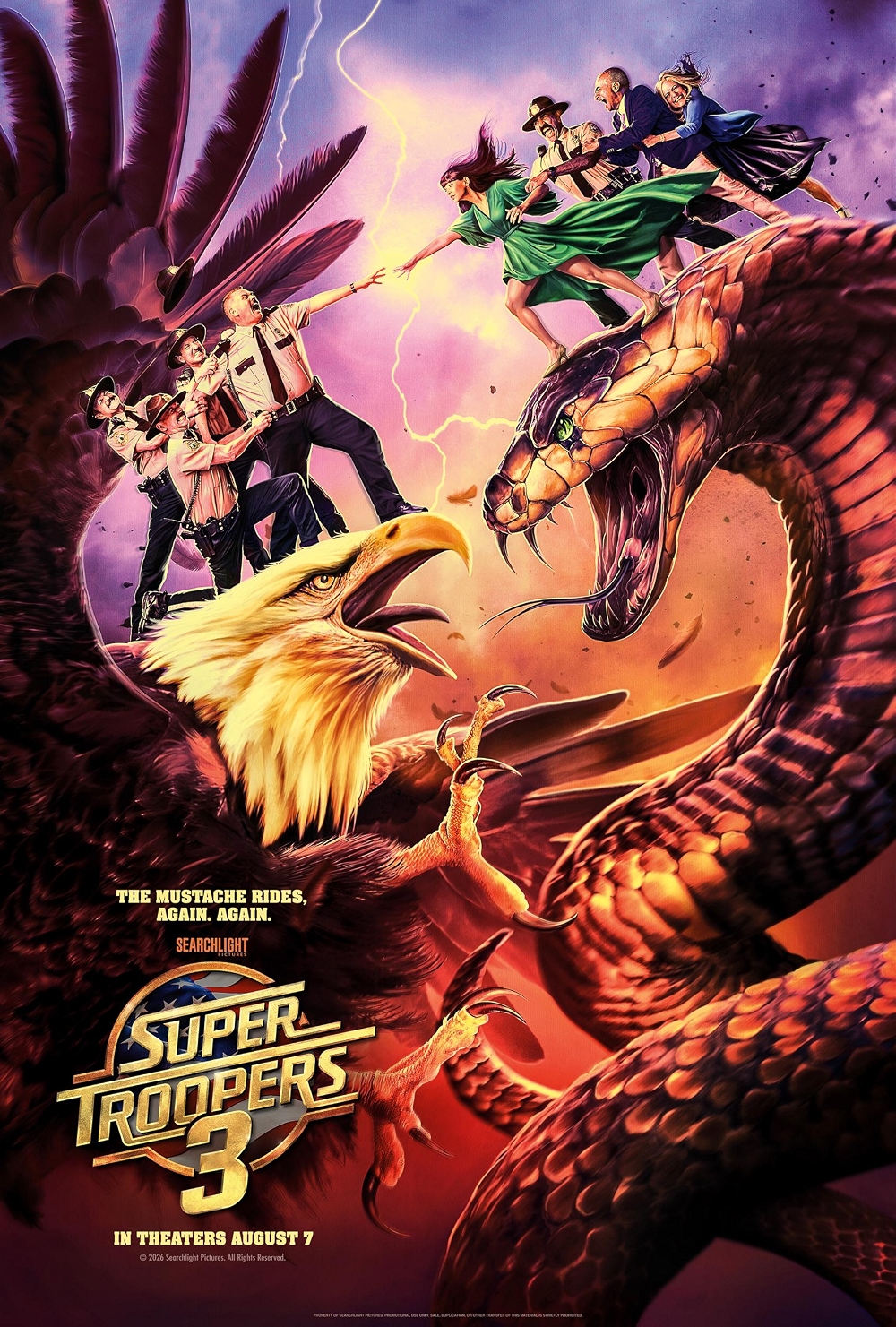 دانلود فیلم سربازان ویژه ۳ Super Troopers 3 2026
